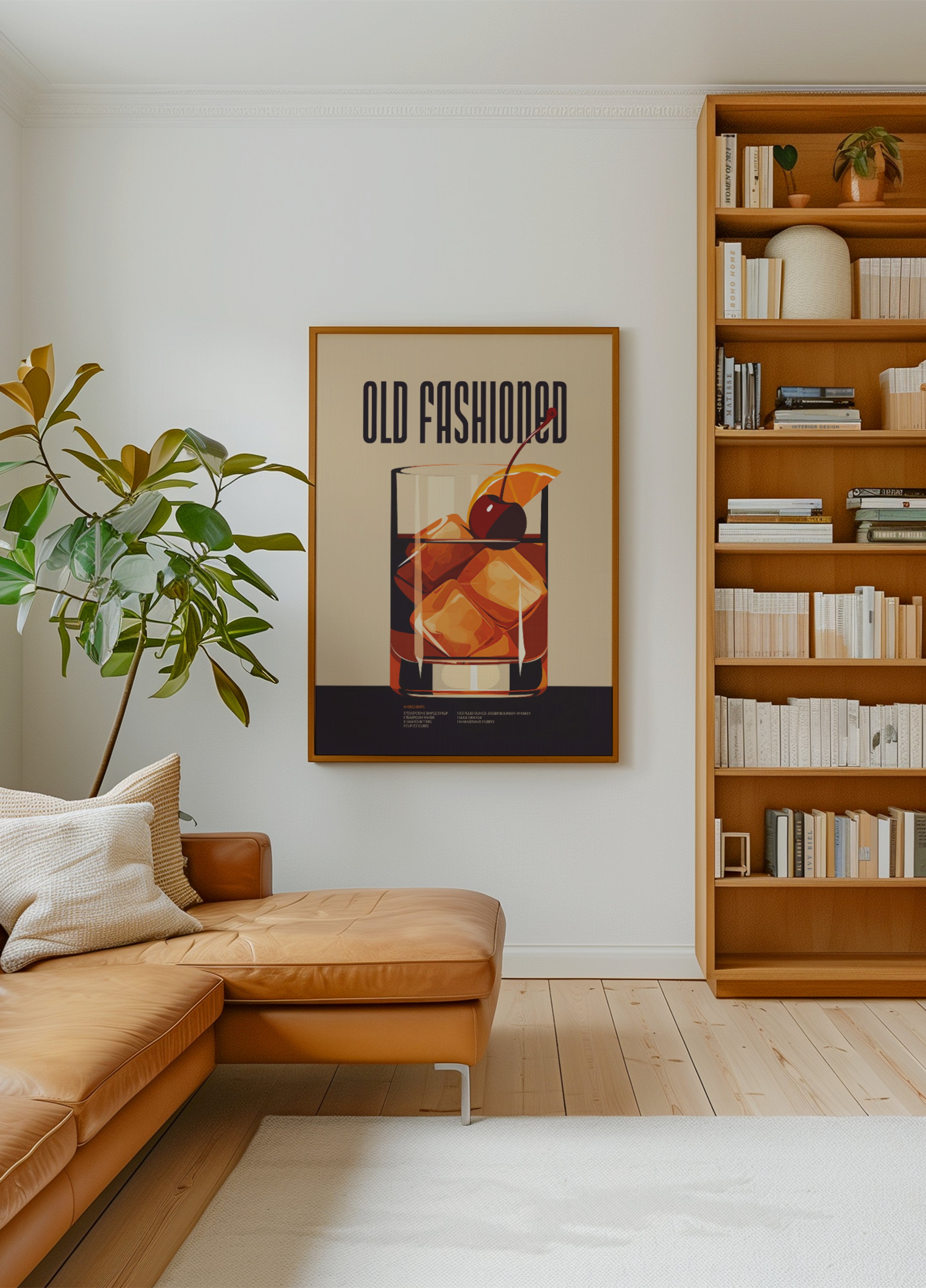 Klassieke ouderwetse cocktail
