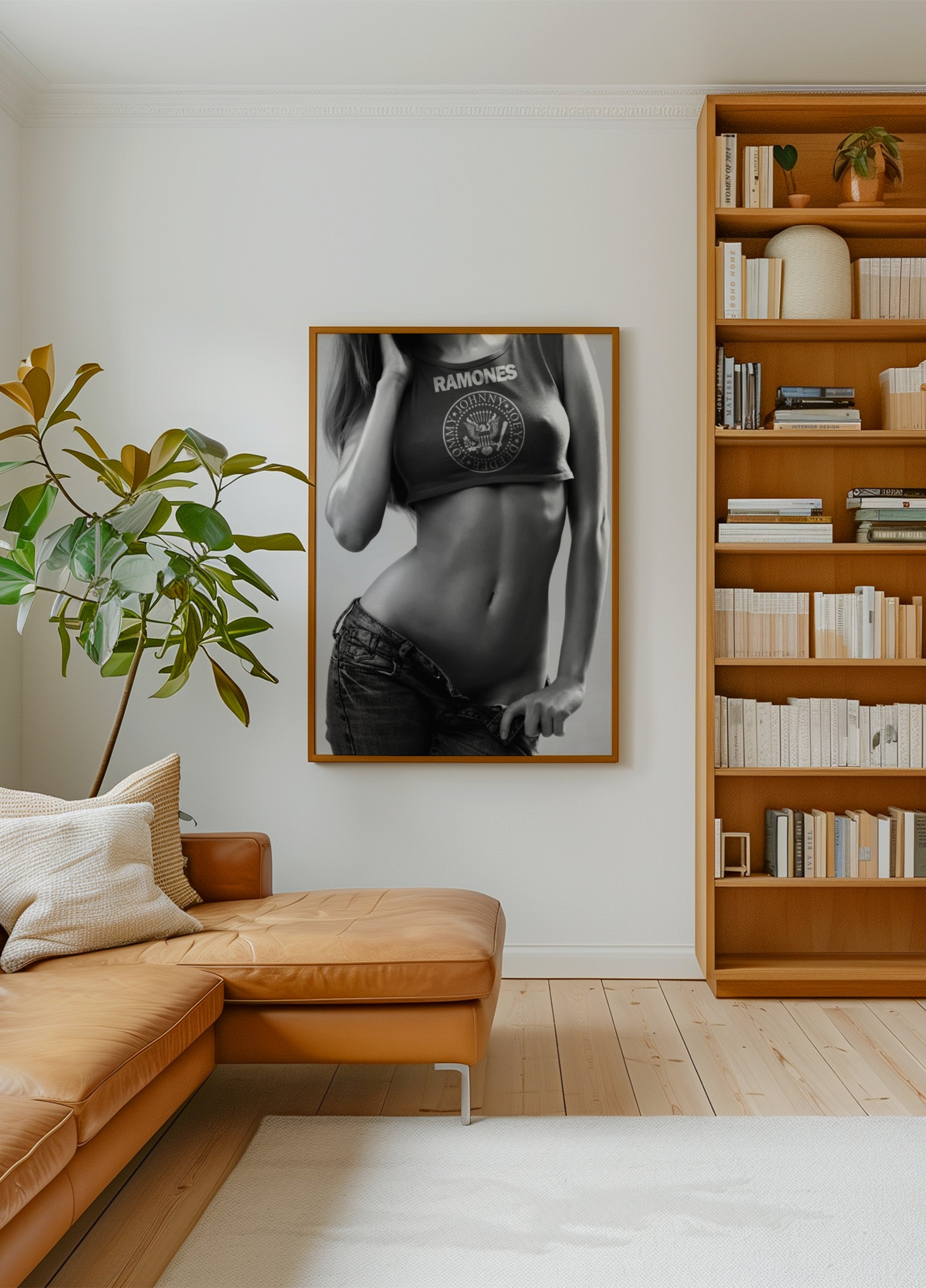 Ramones Crop Top-stijl