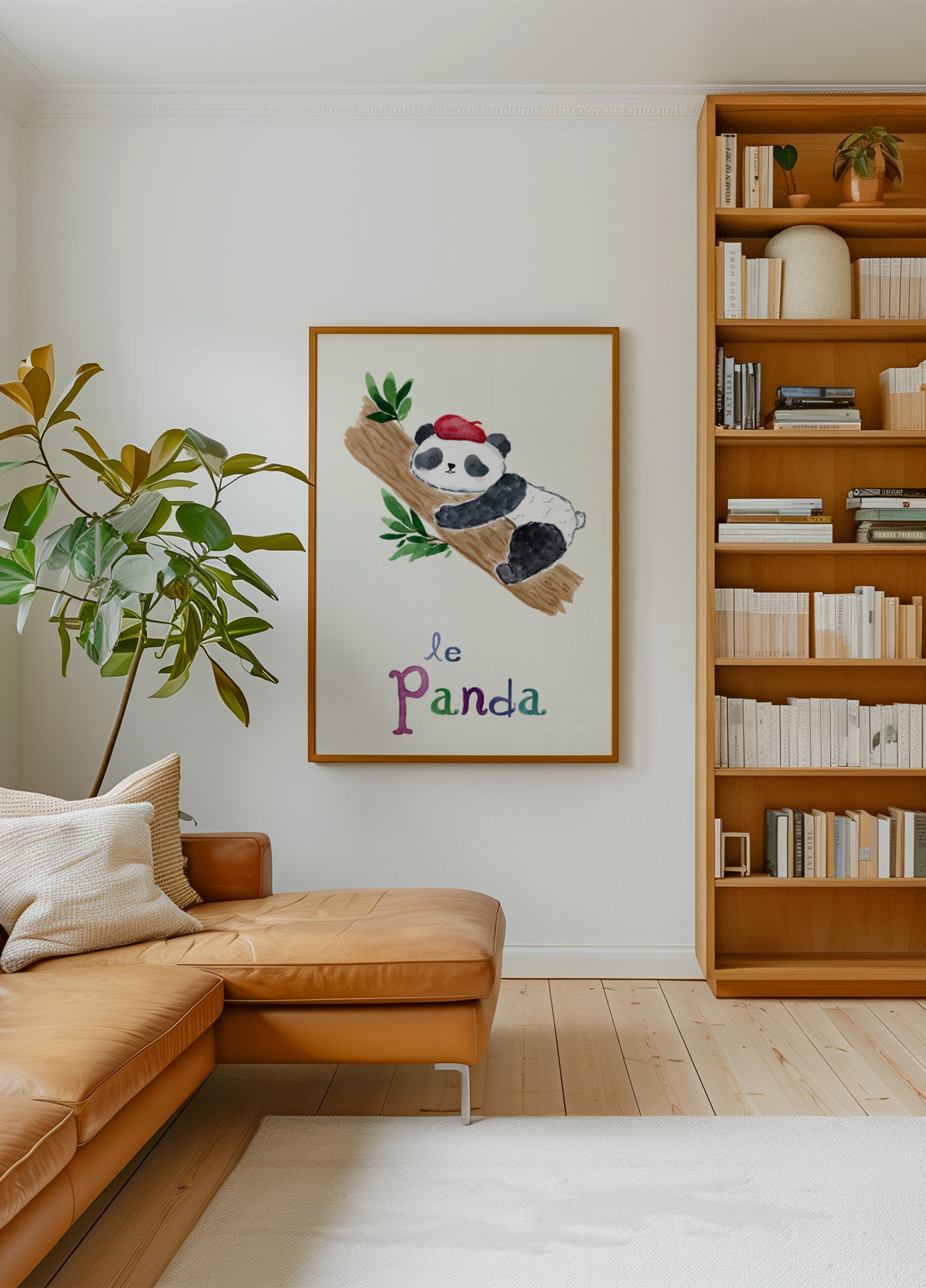 Slapende Franse Panda