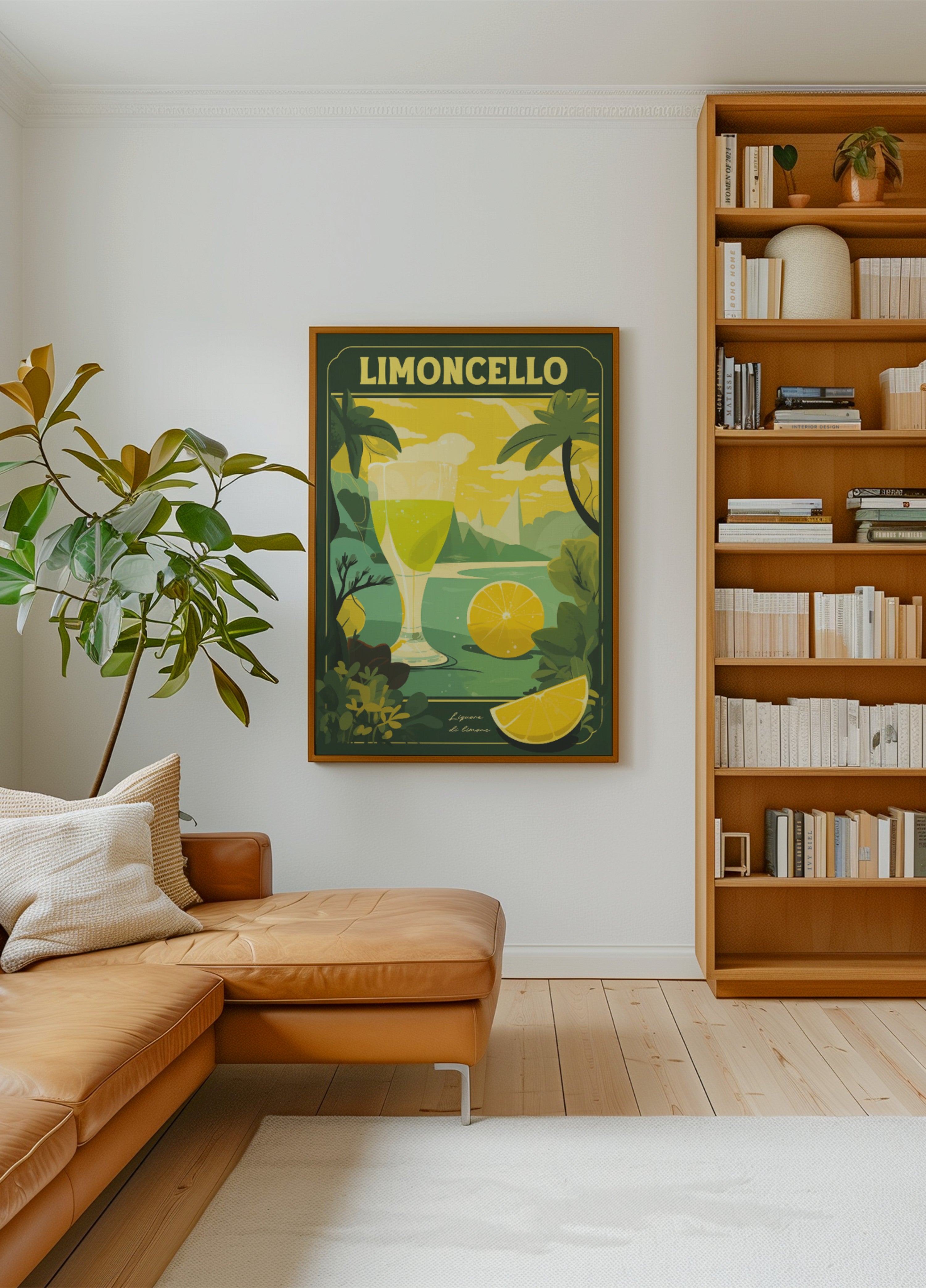 Limoncello-citroenlandschap