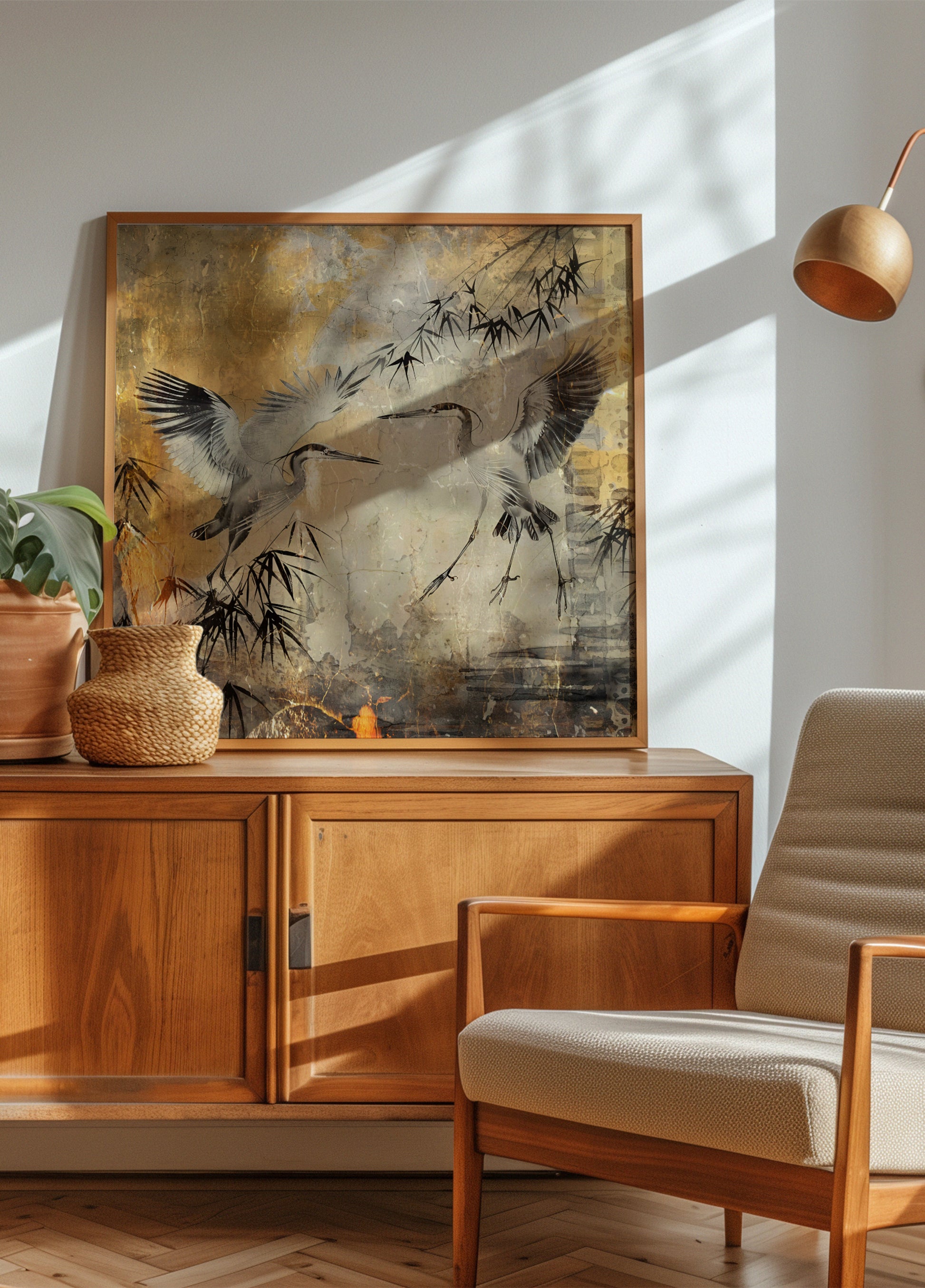 Vogel Vogels Dier Vintage Kunst Illustratie Wallart 25