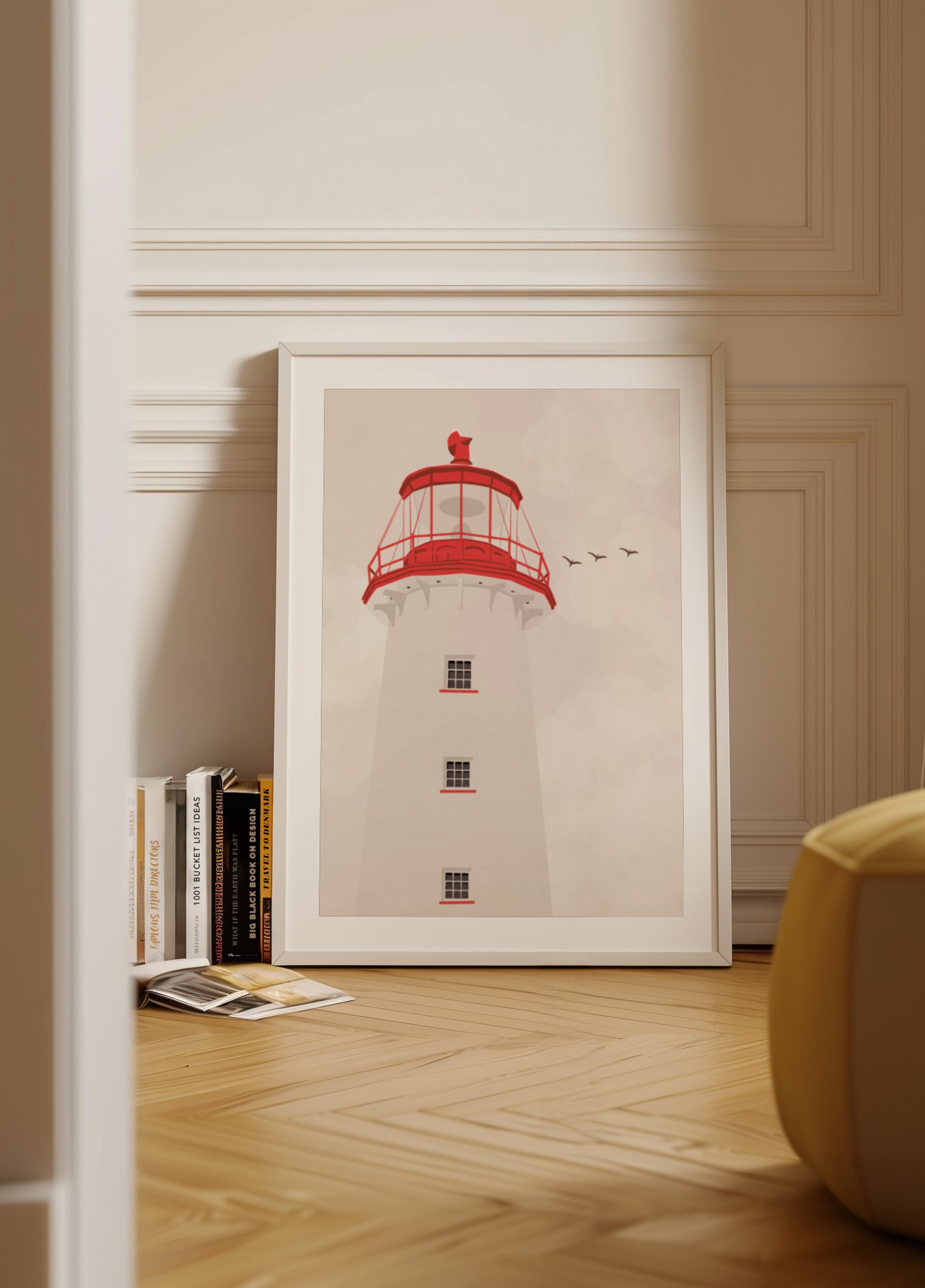 Kust Rode Vuurtoren