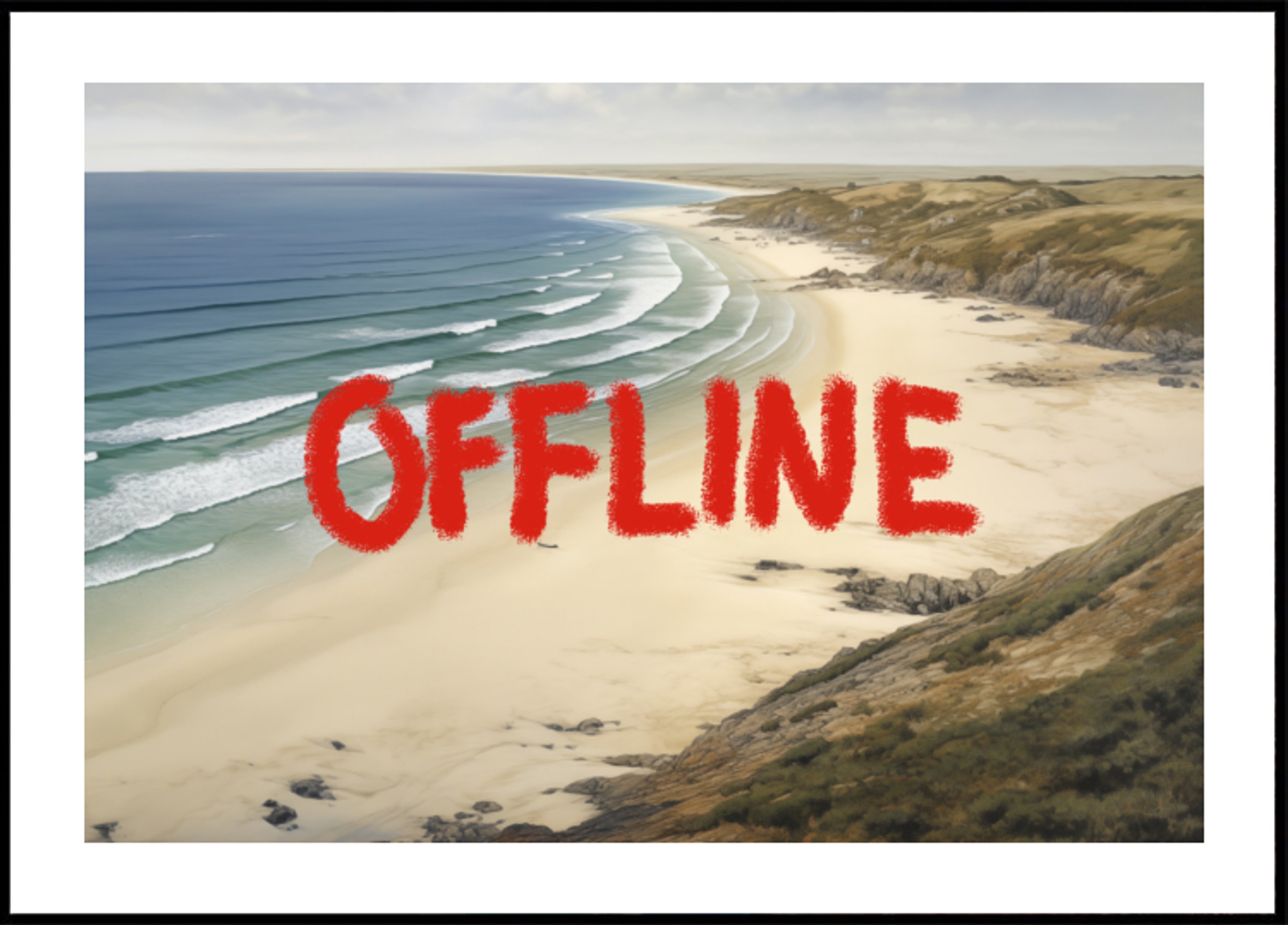 Offline strandontsnapping