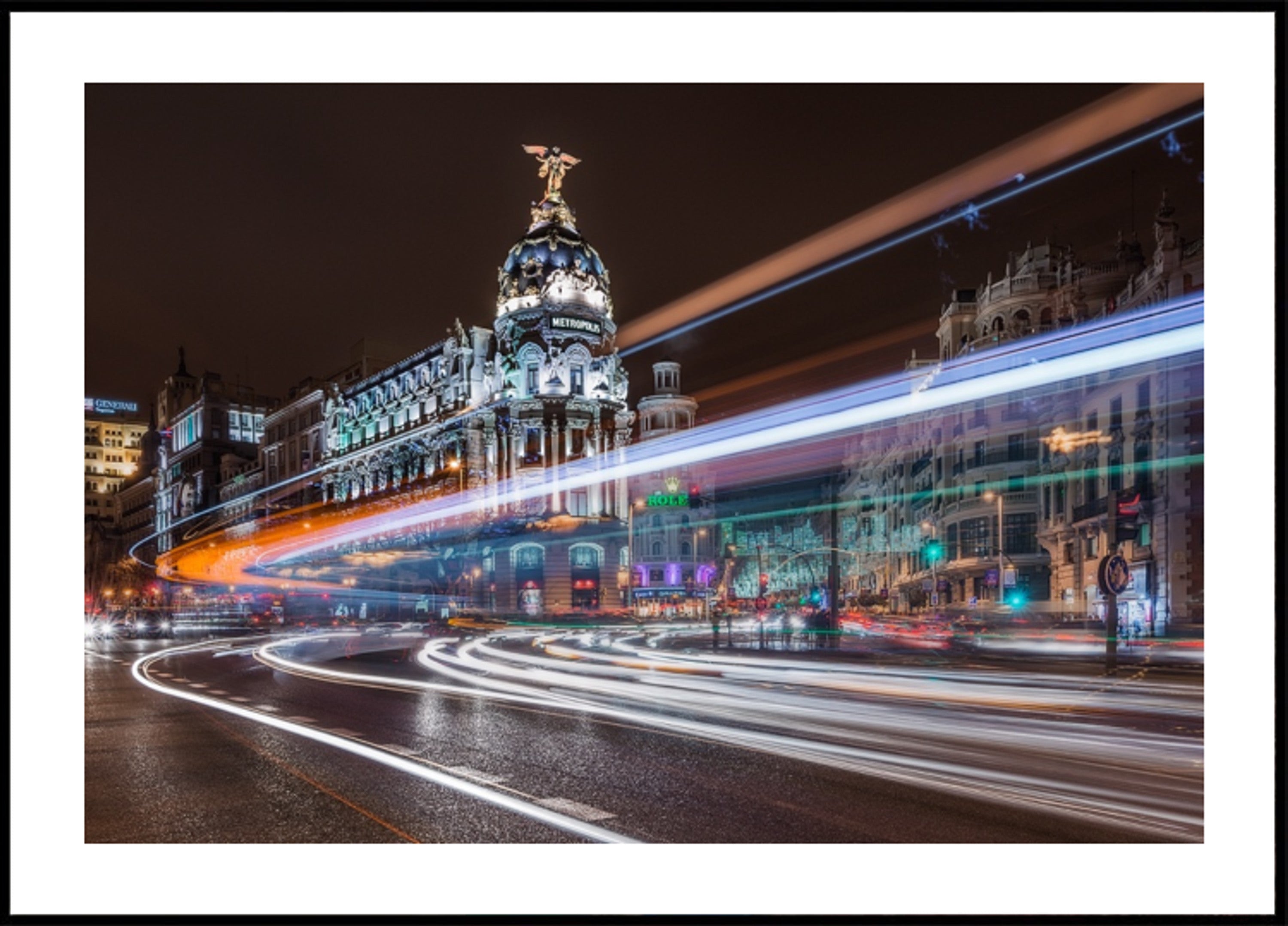Nachtroutes van Madrid