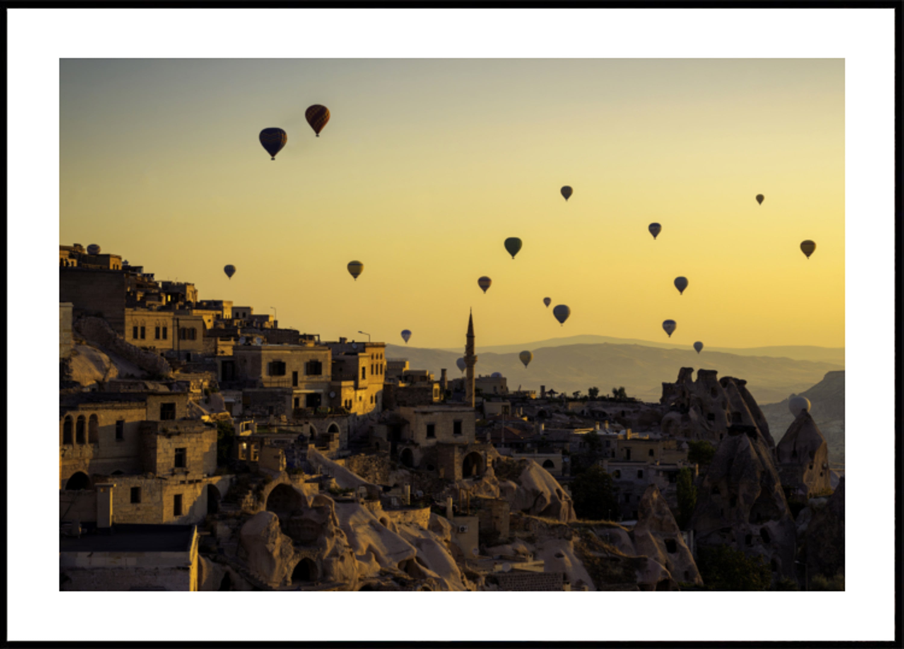 Heteluchtballonnen Cappadocië Zonsopgang