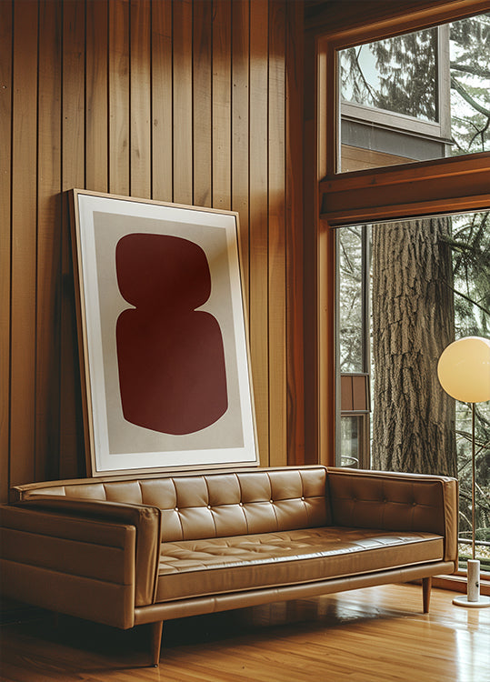 Modern organic art 9 Poster - Posterbox
